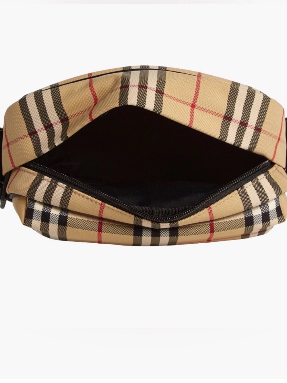 Burberry Vintage Check Belt Bag with Black Logo - Picture 3 of 4